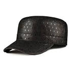 Зимняя теплая шапка из 2021 натуральной кожи высокого качества Мужская Женская кепка кадет кепка мужская женская военная шапка Кепка из воловьей кожи