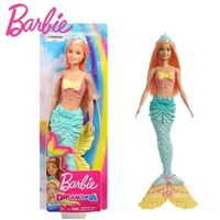 original brand barbie doll mermaid feature rainbow lights toys for girls princess dolls fashion baby toys chilren birthday gifts