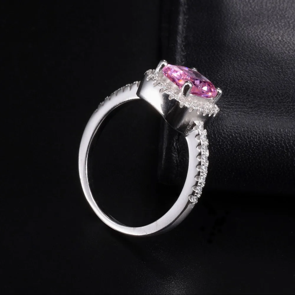 Промо Акция! 7 $ Настоящее твердое 100% Стерлинговое Серебро 925 пробы свадебные