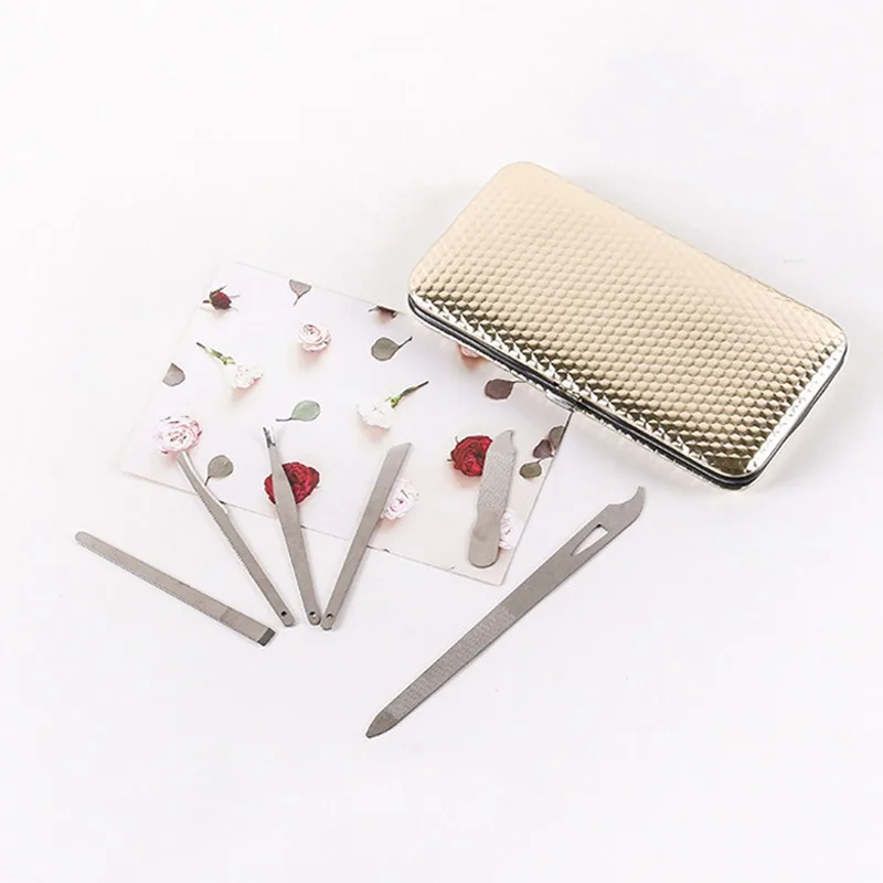 

19 Pcs Professional Nail Clippers Manicure Set High Quality Stainless Steel Nail Cutter Scissor Cuticle Nipper Nail Tools Set