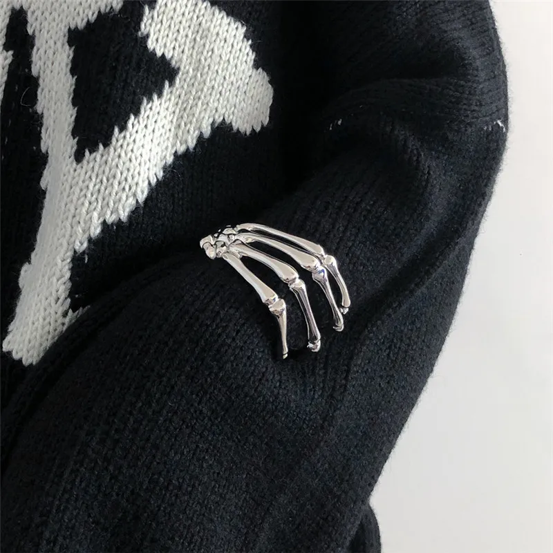 Женский металлический зажим для волос рубашка в стиле хип-хоп с рукавом виде лапы