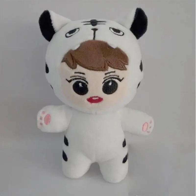 Корея Kawaii Мультфильм Плюшевая Кукла мягкий хлопок мягкие игрушки ручной работы коллекция милый мягкий хлопок вентиляторы подарок куклы для ребенка день рождения - Color: Chanyeol