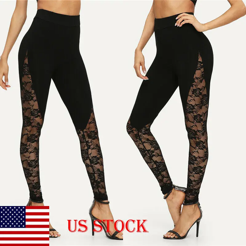 Новые модные женские туфли на высоком каблуке кружевные брюки для девочек