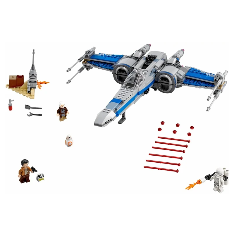 LepinBlocks 05029 Звездные войны Сопротивление X wing строительные блоки совместимые 75149