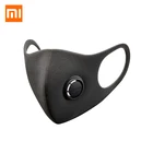 Фильтр-маска Xiaomi Mijia Smartmi 97% PM 2,5, материал с вентиляционным клапаном, долговечная фильтрующая маска из ТПУ для умного дома