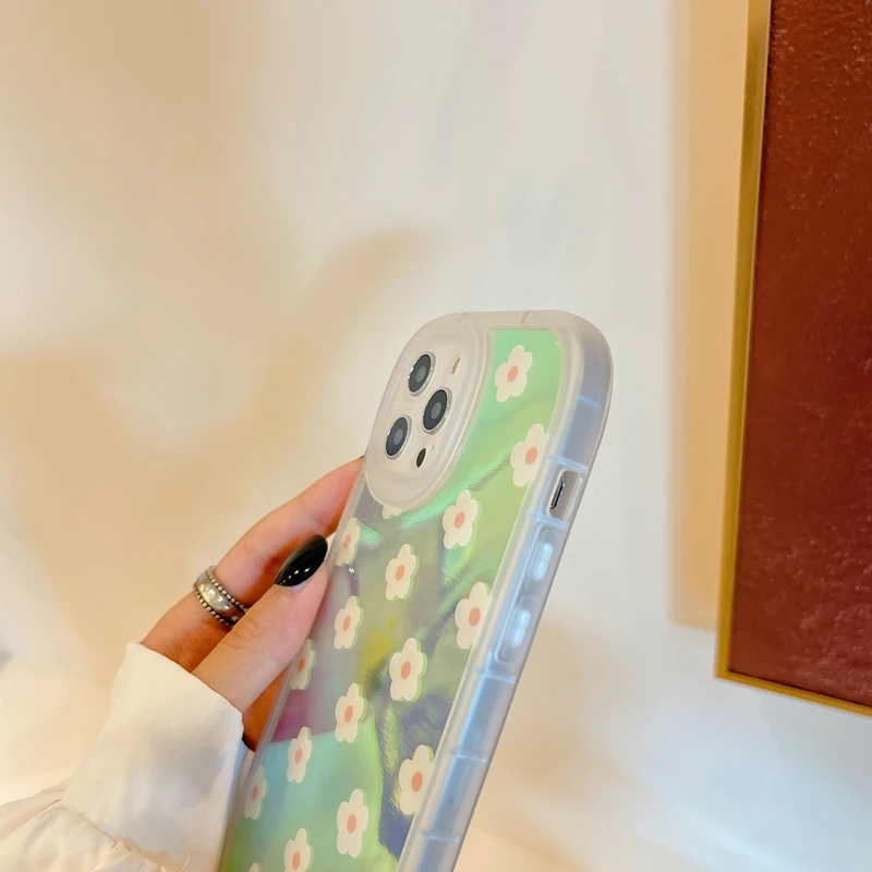 Чехол-накладка для IPhone 13 12 11 Pro XR XS Max 7 8 Plus X из ТПУ с блестками | Мобильные телефоны