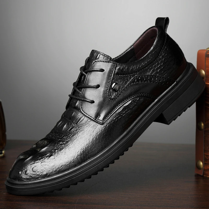 

Men's Casual Wear Men Leisure Shoes Casual Man Zapatos Casuales Para Hombre Cuero Leather Fashion Shoe For