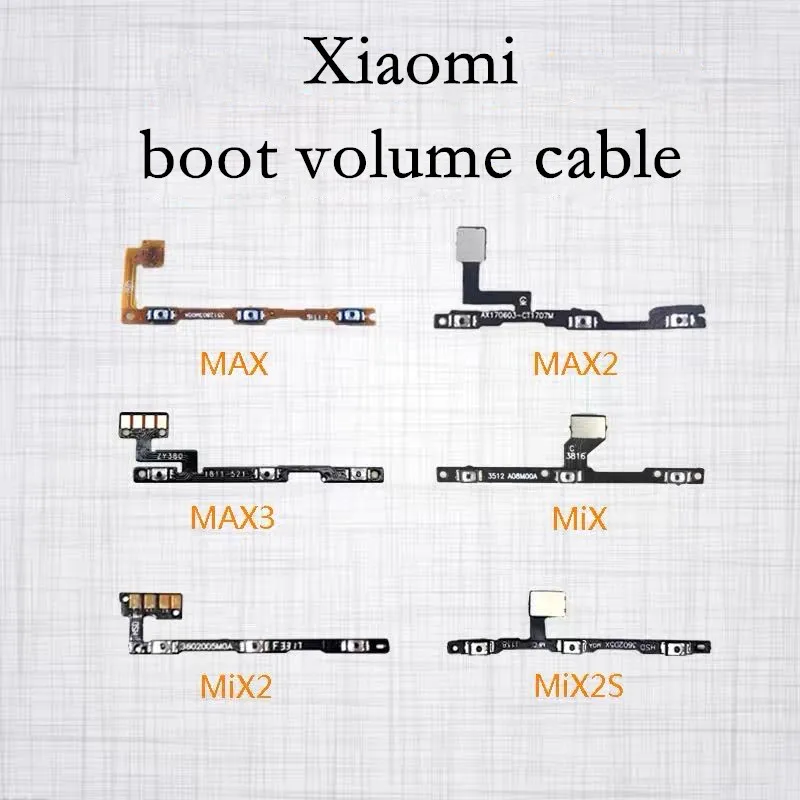 Кнопка включения/выключения громкости гибкий кабель питания Note Max Mix 1 2 2s 3 Pro A2 A1 Lite