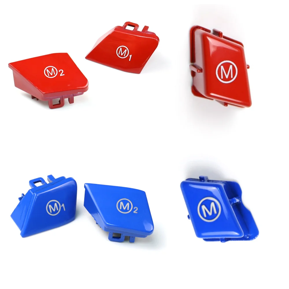 

Car Steering Wheel M M1 M2 Mode Button for BMW 3 Series M3 E90 E92 E93 F10 F15 F20 F22 F30 etc 2007-2019 Switch Peplacement Cap