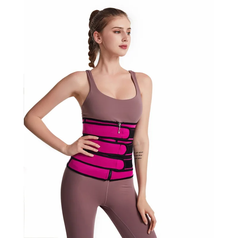 

Women Waist Trainer Trimmer Adjustable Waist Back Sweat Utility Belt For Sport Gym Fitness Weightlifting Tummy Slim Belts