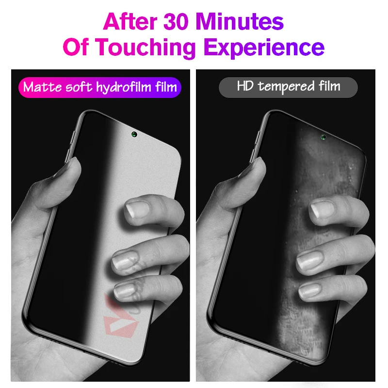 1-3Pcs Matte Hydrogel Film for Xiaomi Redmi Note 11 10S 9S 8 7 5 Pro 4X GO 9 9A Screen Protector Xiaomi 10 11 12 Ultra Soft Film