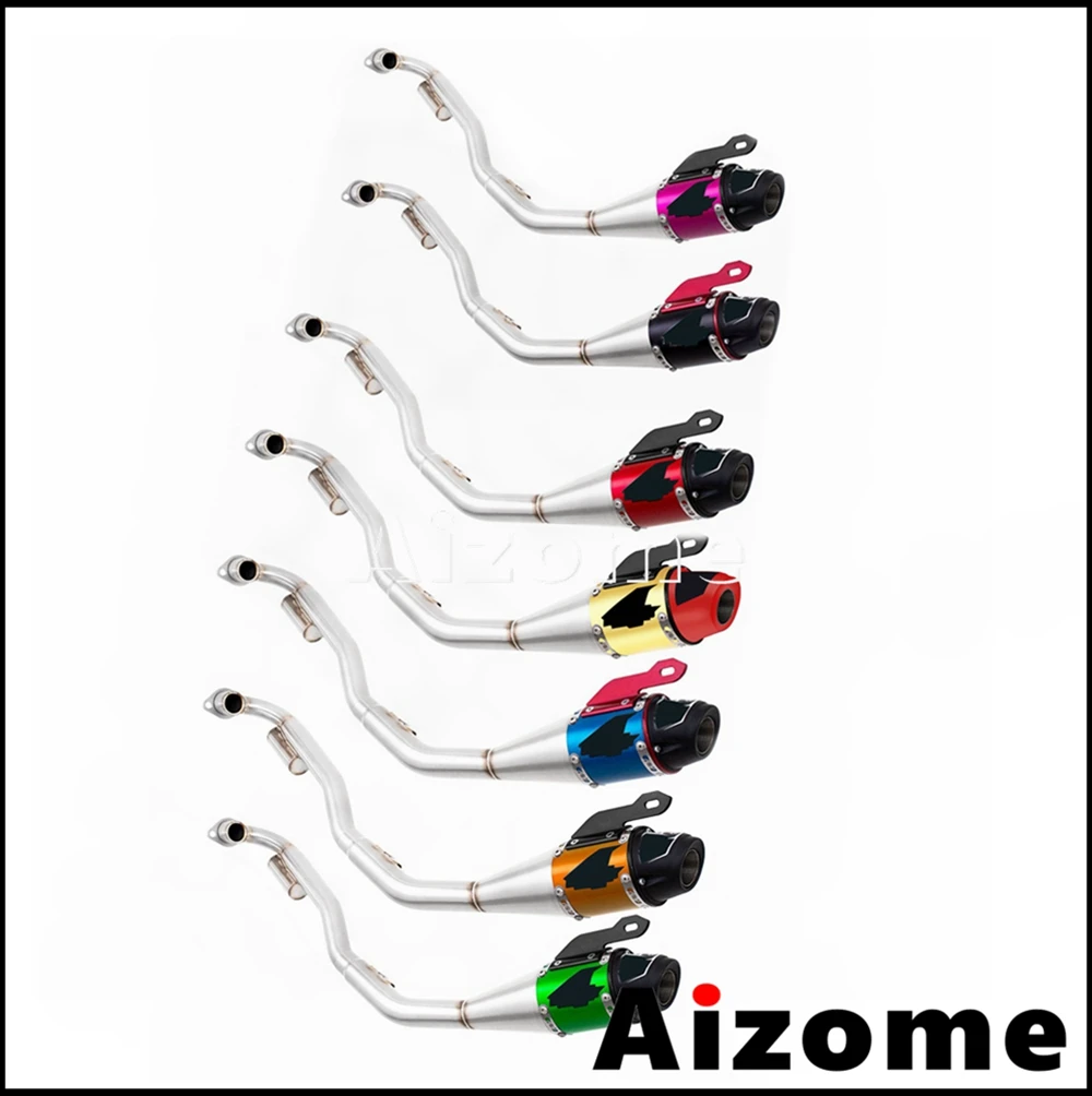 

Motorcycle Complete Exhaust System For Honda CRF 230F CRF230F Stainless Steel Exhaust Pipe +Aluminum Exhaust Muffler 2008-2020