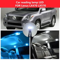 car reading light led for lexus lx470 lx570 2004 2015 car interior lighting atmosphere light modification 15pcs 6000k 12v
