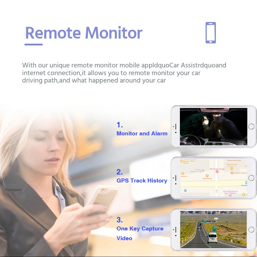 ACCEO Car Dvr Camera 4G 10 Inch Android 8.1 GPS Navigation FHD 1080P Auto Video Recorder ADAS Remote Monitor Dash Cam | Автомобили и