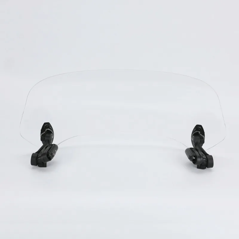 Регулируемое маленькое и большое ветровое стекло для мотоцикла подходит Yamaha Suzuki