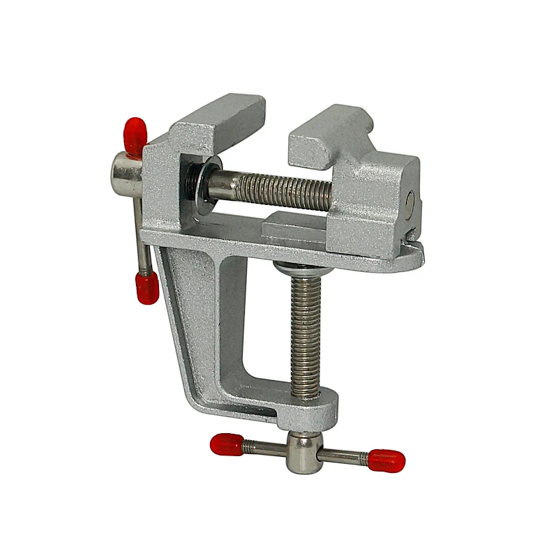 Алюминиевый миниатюрный небольшой зажим для хобби ювелира на настольной скамье