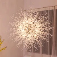 modern dandelion led pendant light suspension hanging lamp for bedroom dining room restaurant corridor living room cafe