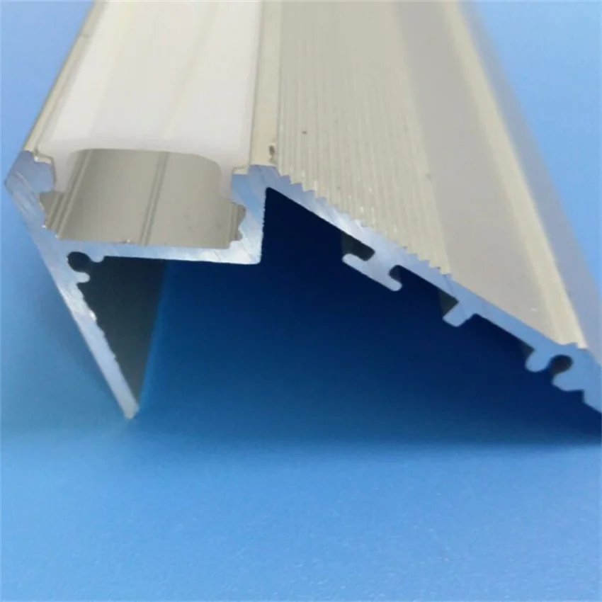 1m/pcs Stair step aluminum profile for led stripes Step nosing aluminium housing uplights - купить по выгодной цене |