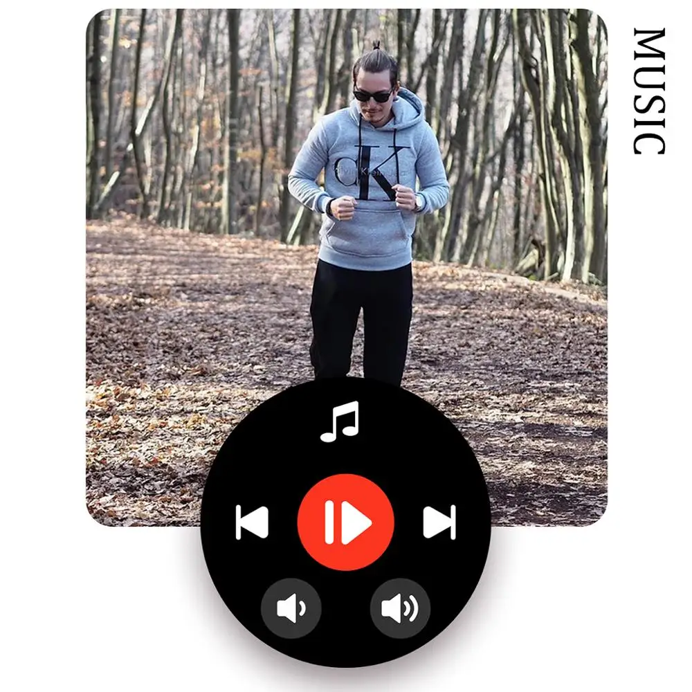 

fashion Smart watch IP67 Waterproof Silicone Band Full Touch Rate Heart Monitor Bluetooth SamrtWach Compatible with Android ios