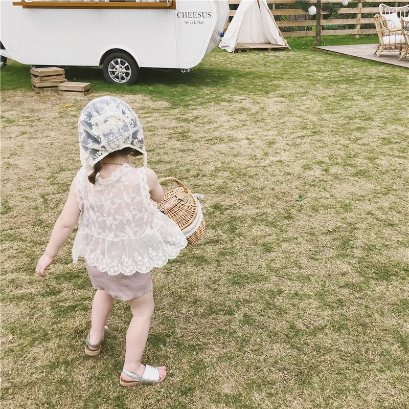 Детская одежда 2019 летнее платье Новинка корейский стиль для девочек сказочная