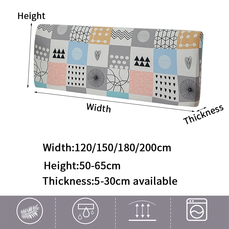 Распродажа Горячая крышка для головы кровати в скандинавском стиле чехол на