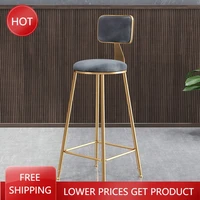 minimalist dining chair luxury wood industrial leisure kitchen high bar chair industrial cadeiras de jantar designer furniture