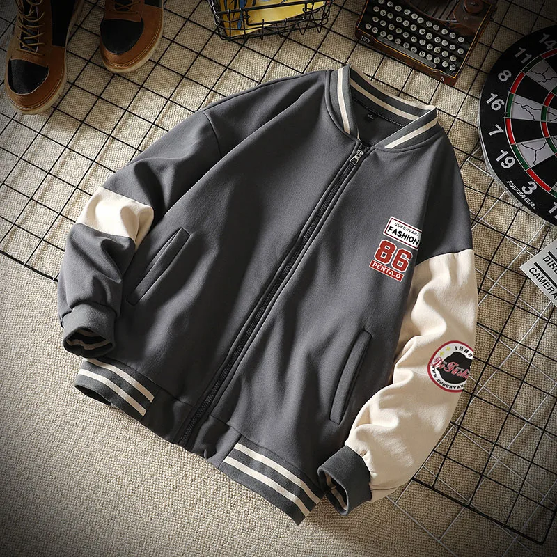 Бейсбольная куртка в стиле пэчворк мужские бейсбольные куртки брендовые модные