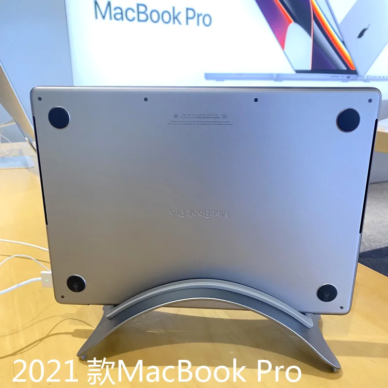 Вертикальная алюминиевая подставка для ноутбука Apple MacBook Pro Air стойка экономии