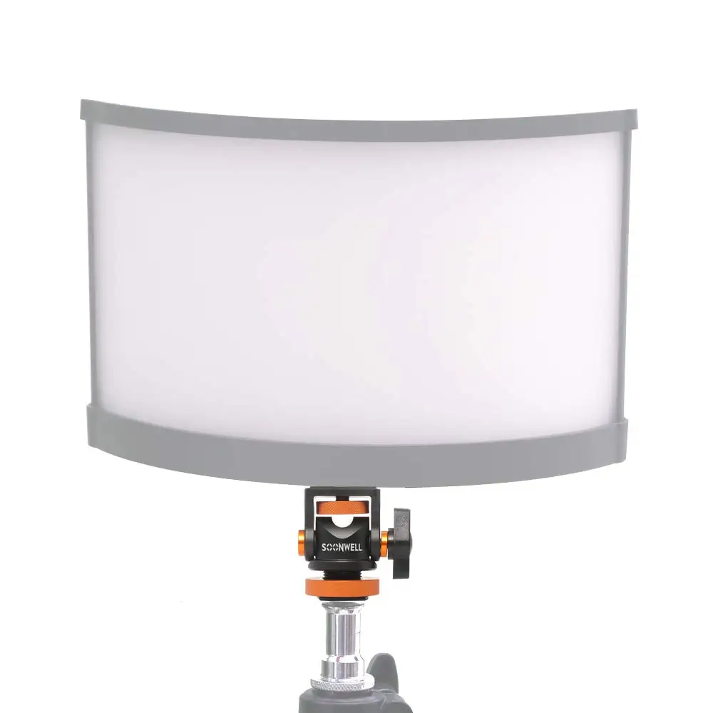 Мини шариковая головка переходник для крепления внешней вспышки 1/4 дюйма Винт с