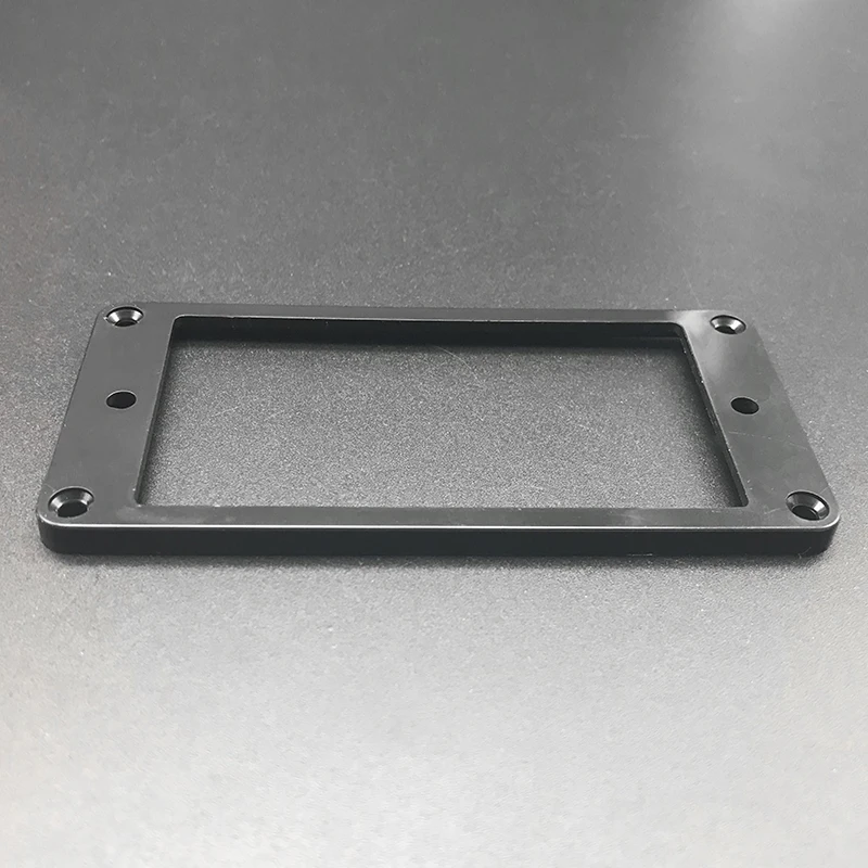 2 шт. из АБС пластика с плоским дном хамбакера монтажное кольцевые рамы для LP