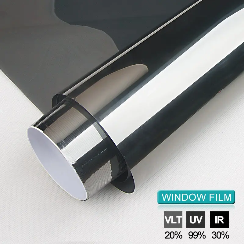 

Front Tint Film 85%VLT +20/35/50/65% Car Window Foils Tinting Film Car Auto Home Window Glass Summer Solar UV Protector Stickers