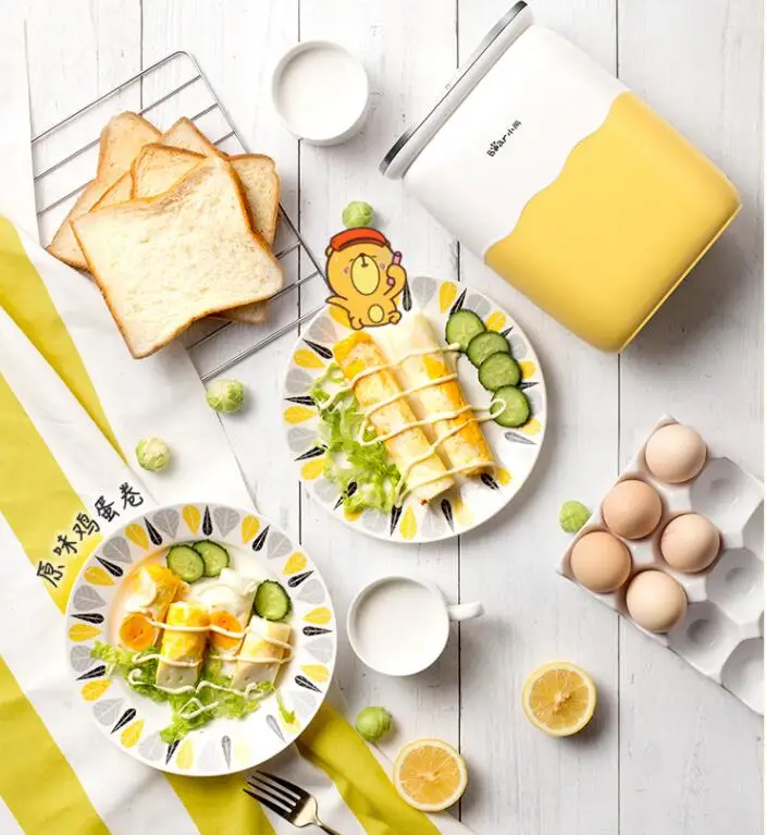 Домашняя полностью автоматическая машина для завтрака с двойным цилиндром и