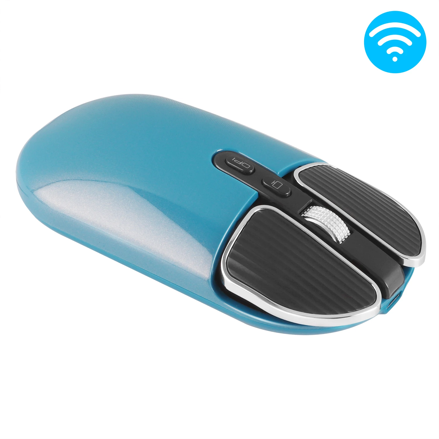 

Беспроводная Ультратонкая мышь CHYI, 10 м, 2,4 ГГц, USB, оптическая, 1600DPI, для ПК, ноутбука
