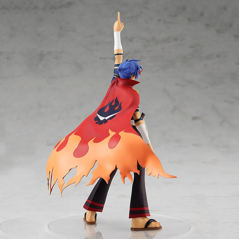 В наличии аниме Tengen Toppa Gurren-Lagann Kamina фигурки героев ПВХ модели украшения ручной