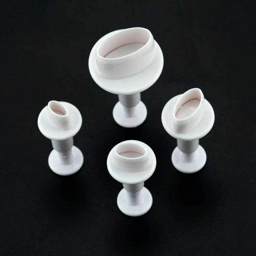 DIY 4 шт./компл. Плунжер для сахарной мастики форма шоколадного печенья резак Sugarcraft