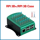 Корпус S ROBOT Raspberry Pi 3 белый зеленый черный металлический корпус для Raspberry Pi 3 Модель B корпус RPI135