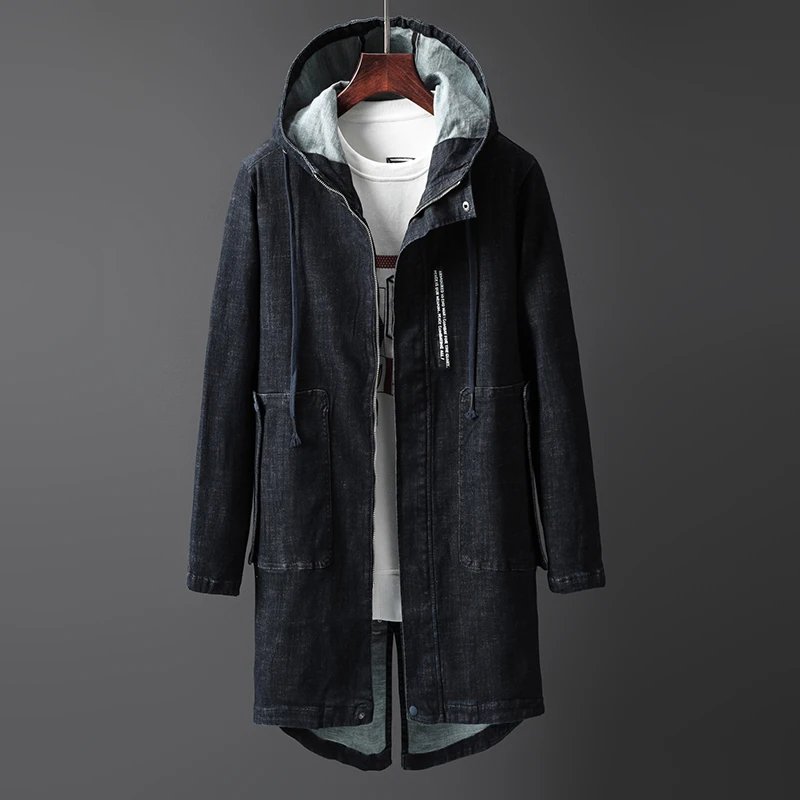 2019 джинсовые куртки мужские крутые бойфренды стиль с длинным рукавом ВИНТАЖНАЯ