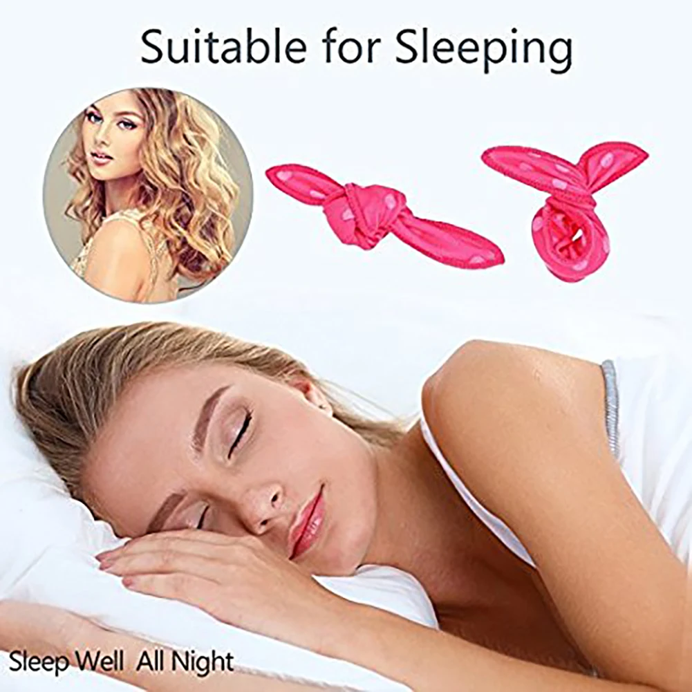 

20pcs/Lot Hair Curlers Soft Sleep Pillow Hair Rollers Set Best Flexible Foam And Sponge Magic Hair Care Diy Hair Styling Tool