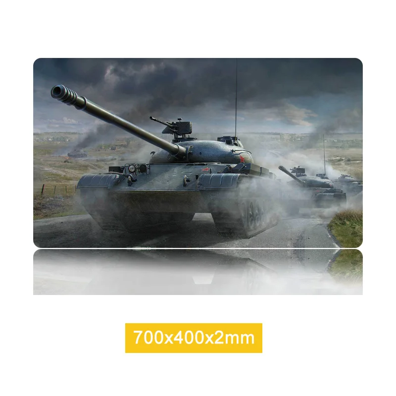 Pbpad 70X40cm World of Tanks коврик для мышки с аниме игровой большой мыши закругленными