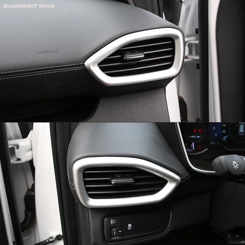 Автомобильный хромированный дефлектор вентиляционного отверстия из АБС