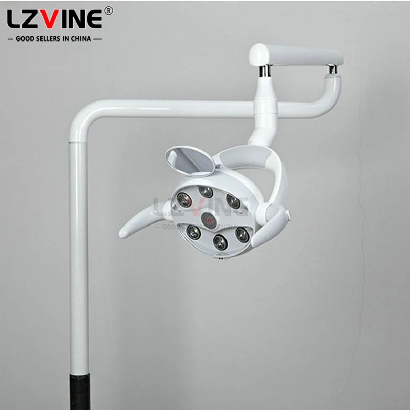 

Factory direct supply Dental 6 Bulb Chair Oral Surgery Light For Sale Innovating Shadowless/Dental Led Lamp Direct Series Light