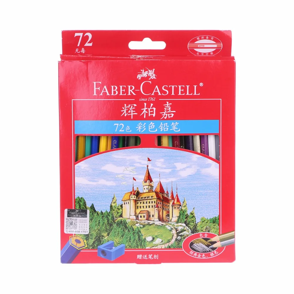 72 шт. Faber Castell Цветные карандаши Ляпис De Cor Профессиональный картины художника
