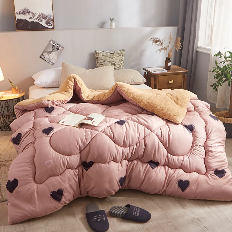 Фланелевое теплое зимнее шерстяное одеяло утолщенное одеяло/одеяло Комплект