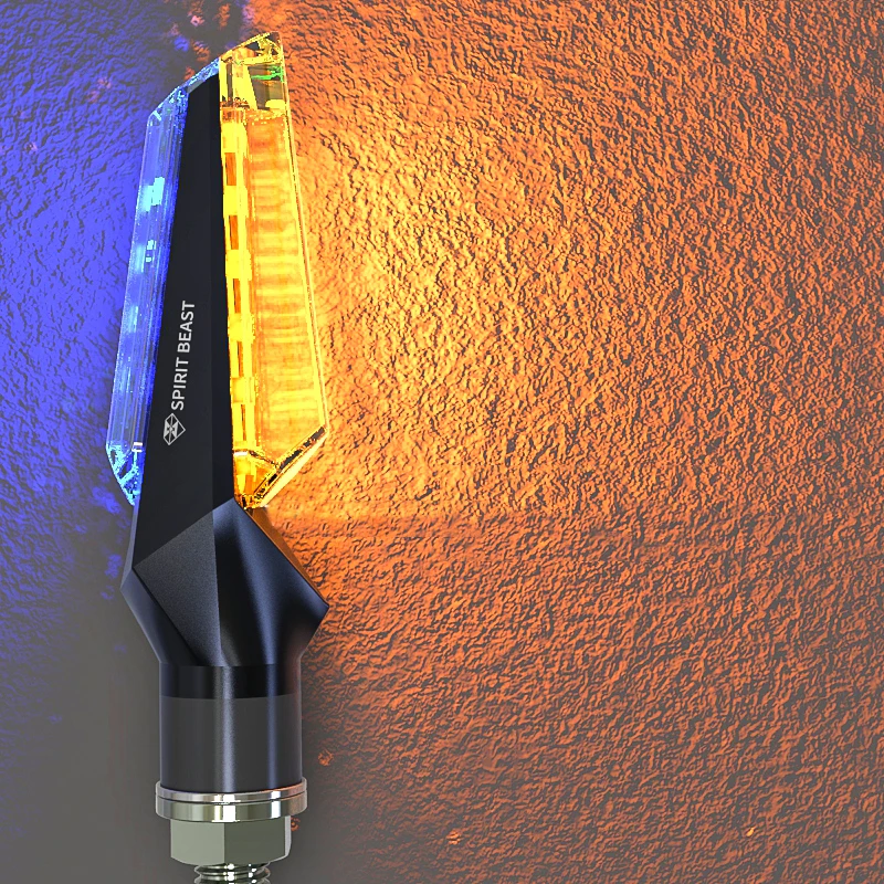 Светодиодный индикатор указателя поворота для мотоцикла Spirit Beast фонарики DRL KAWASAKI