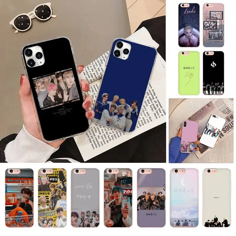 

Korea KPOP ONEUS Phone Case Case For iphone 13 12 Pro Max X XS MAX 6s 78 Plus Cover Bumper for SE 2020 phone case