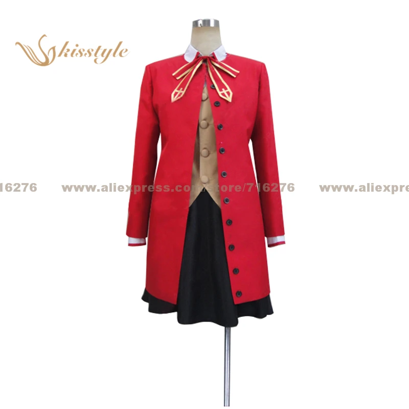

Аниме Fate Zero Fate stay night неограниченное лезвие работает Rin Униформа «Тосака» COS Косплэй костюм целый набор