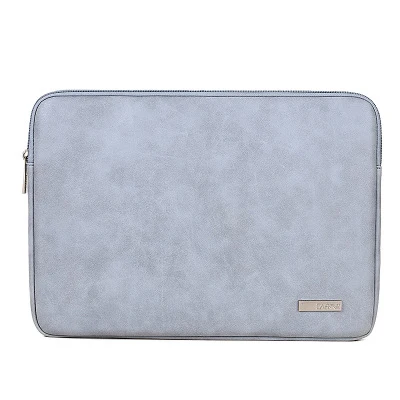 Style 1 light blue PU Кожаный противоударный чехол для ноутбука 14 14,1 для Macbook Air 13 Pro 15 Touch Bar чехол для Xiaomi Asus lenovo hp сумки для ноутбука - Цвет: Style 1 light blue