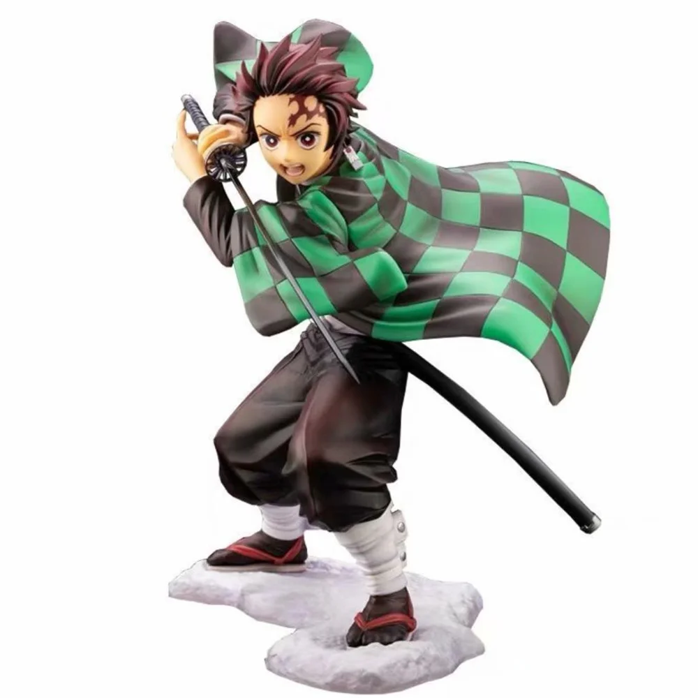 

Anime Demon Slayer Kimetsu no Yaiba figure Kamado Tanjirou Action Figure Agatsuma Zenitsu Nezuko Warrior PVC Model Toys