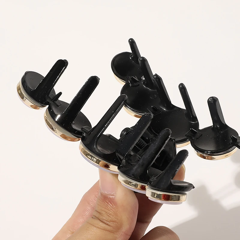 

Imitation Marble Hair Clip Claws Oversize Small Makeup Thick Hair Accessories for Women Korean Black White Barrette 2020 New