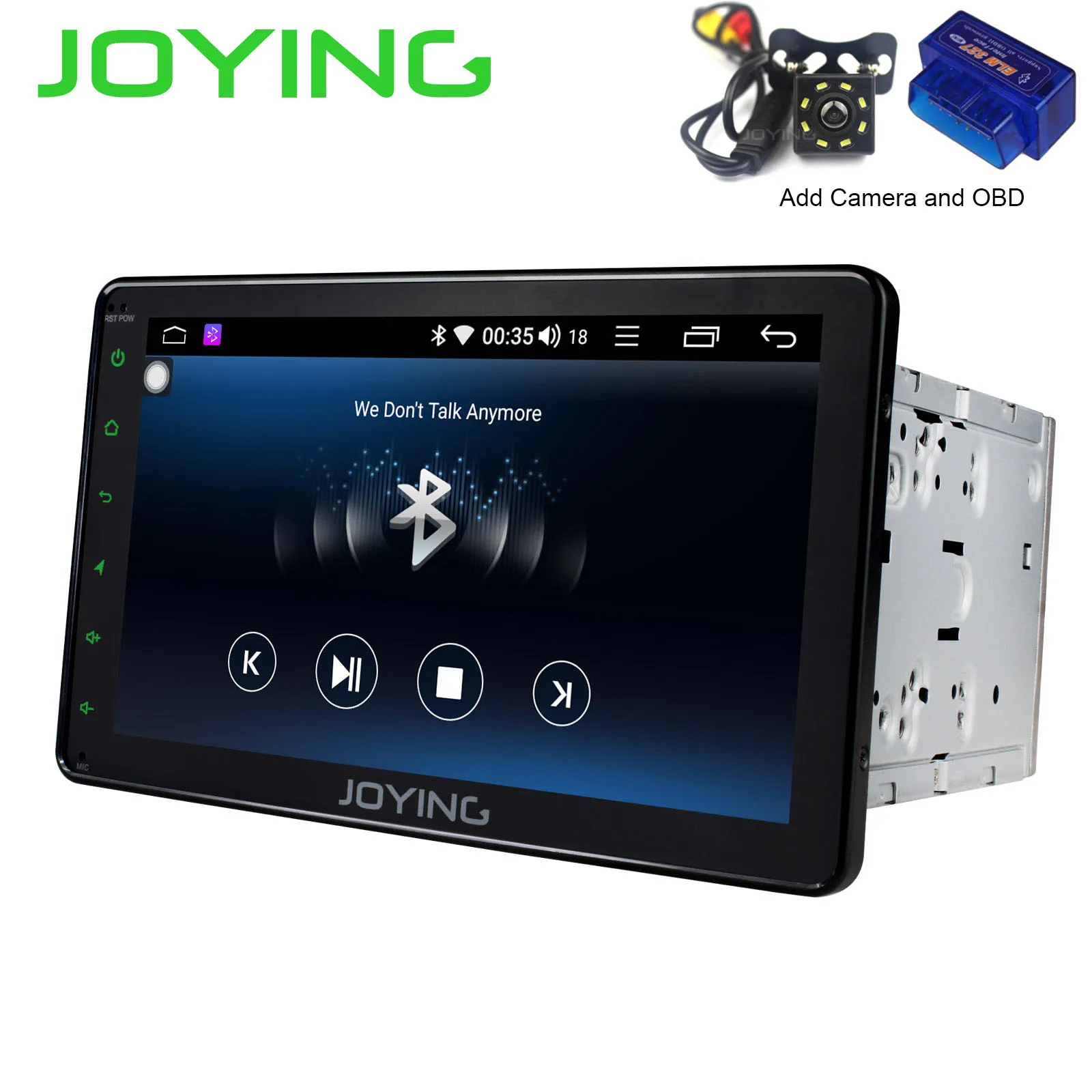 Add Camera OBD " двойной 2 din головное устройство Восьмиядерный Универсальный Android 8,1 автомобильный Радио Стерео gps навигация Мультимедиа без DVD плеер встроенный DSP - Цвет: Add Camera OBD